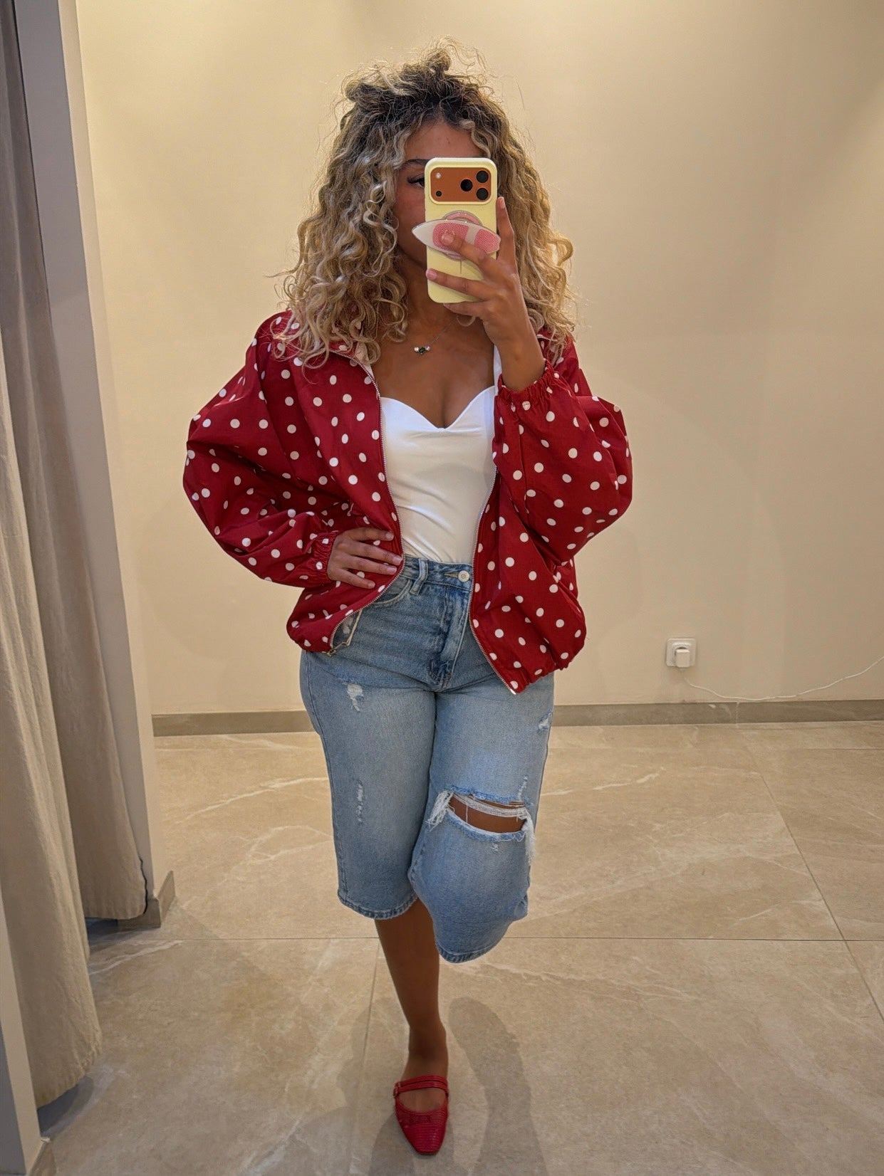 VESTE A POIS