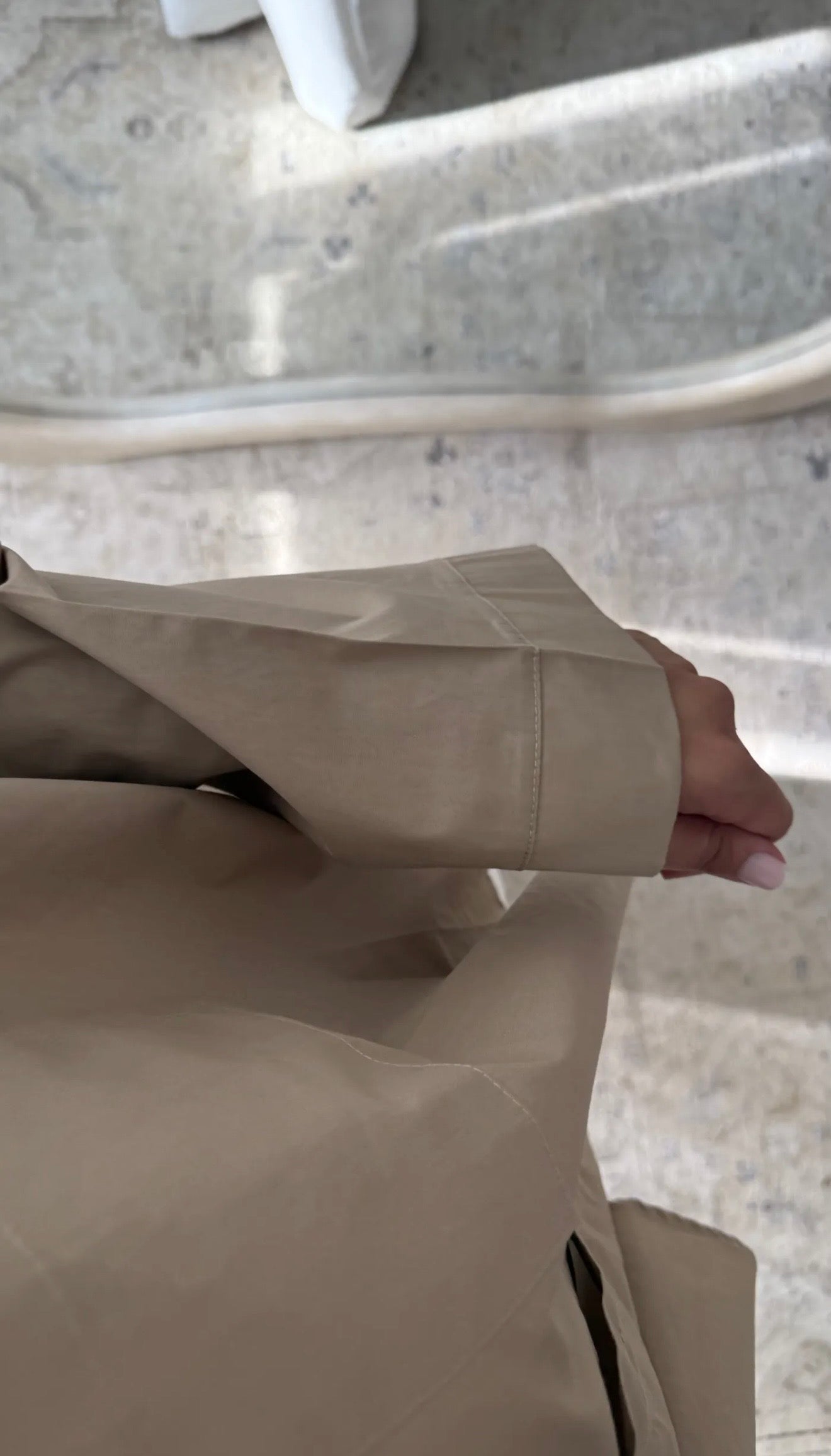 CHEMISE TAUPE