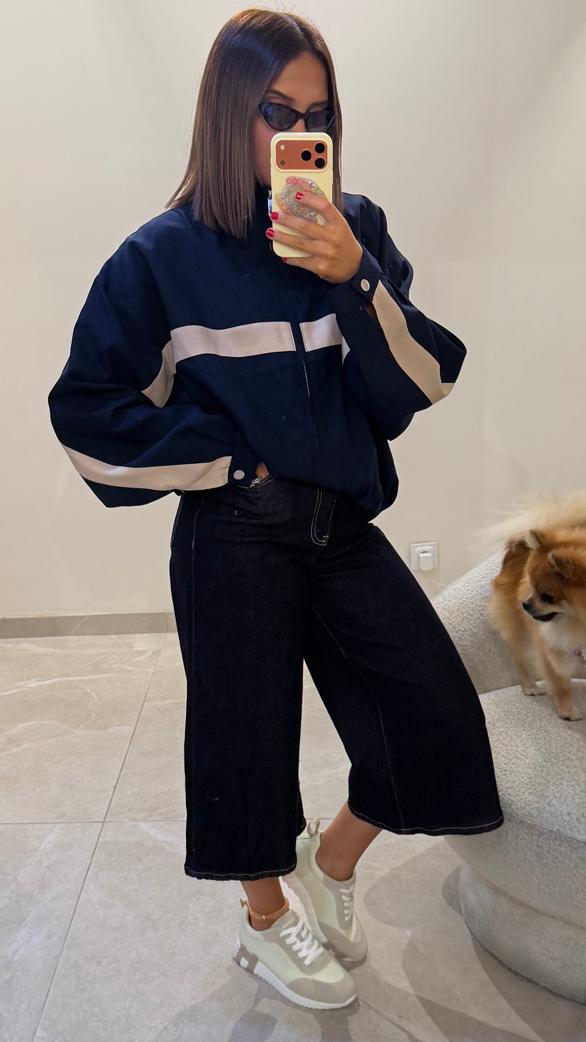 VESTE BLEU MARINE