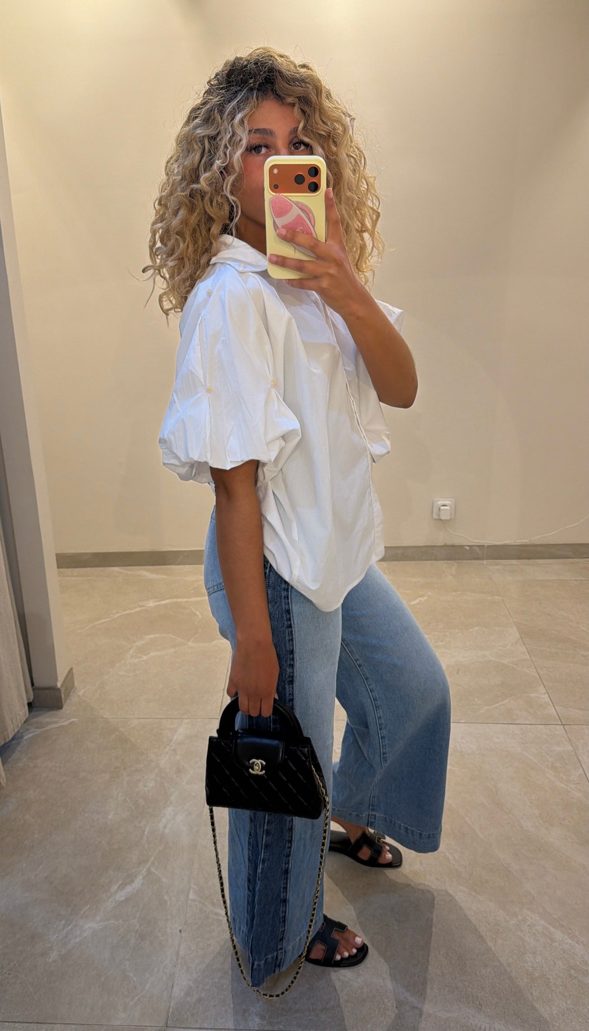 CHEMISIER FLEUR