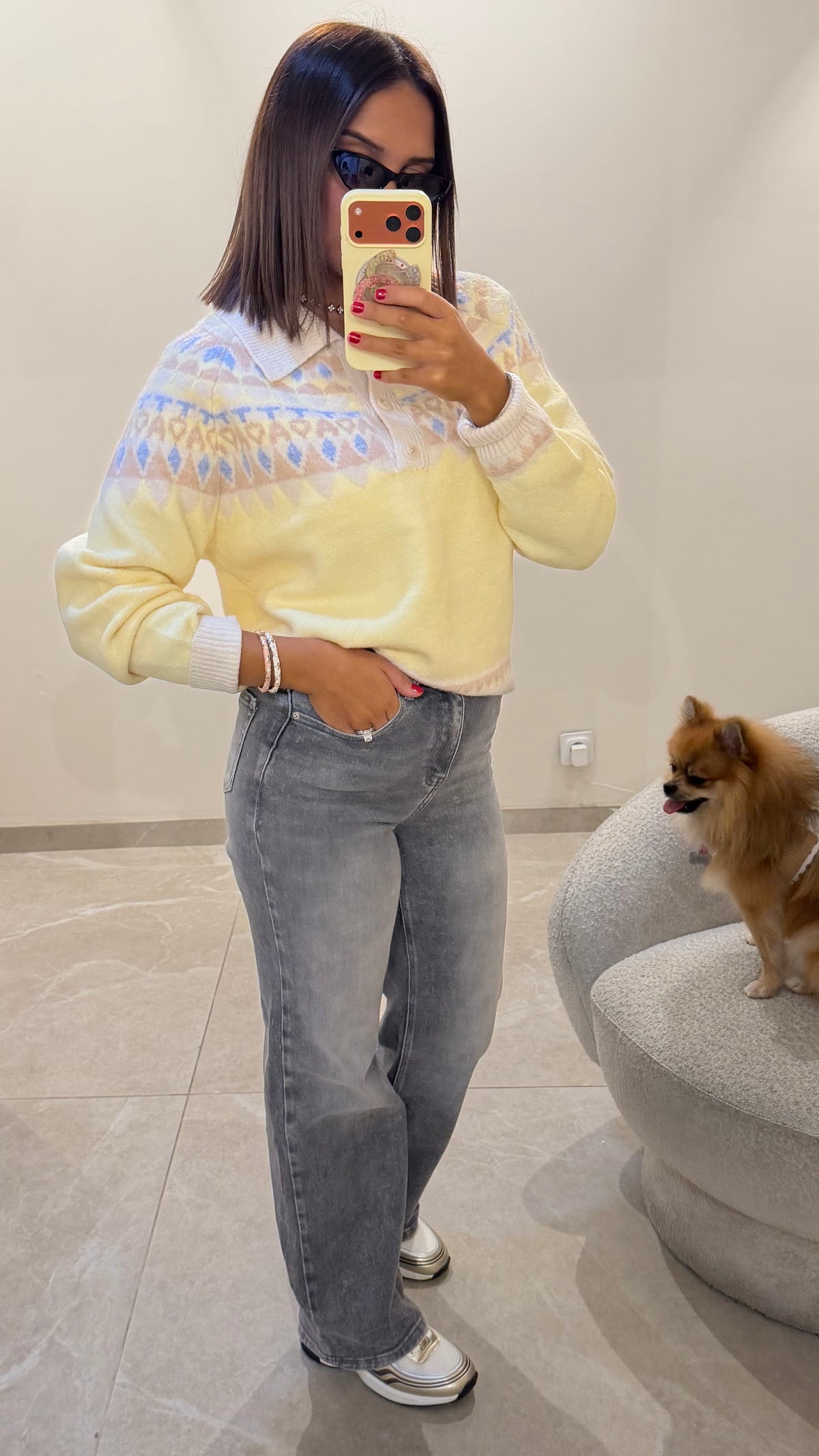 PULL JAUNE