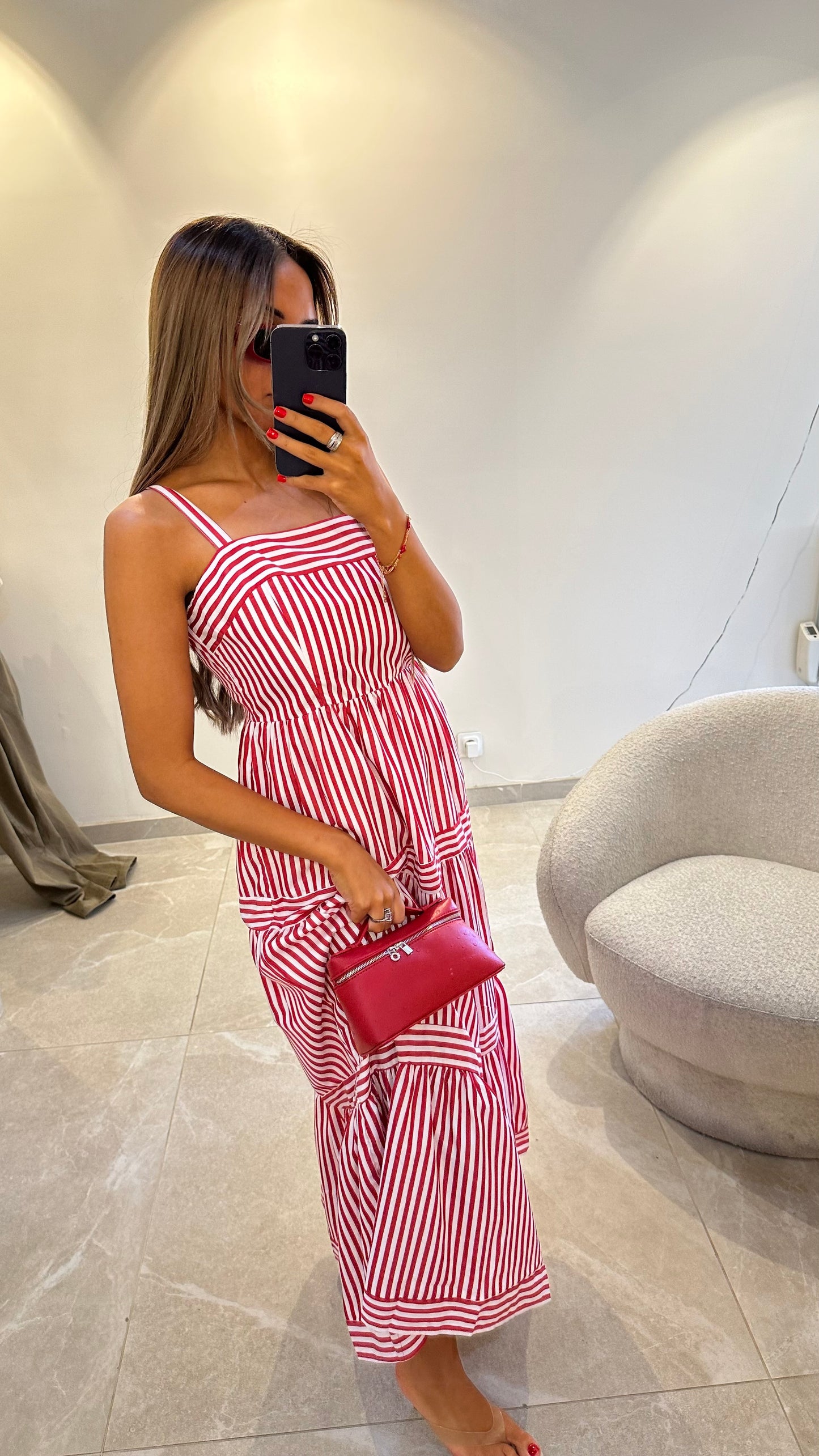 ROBE RAYÉ