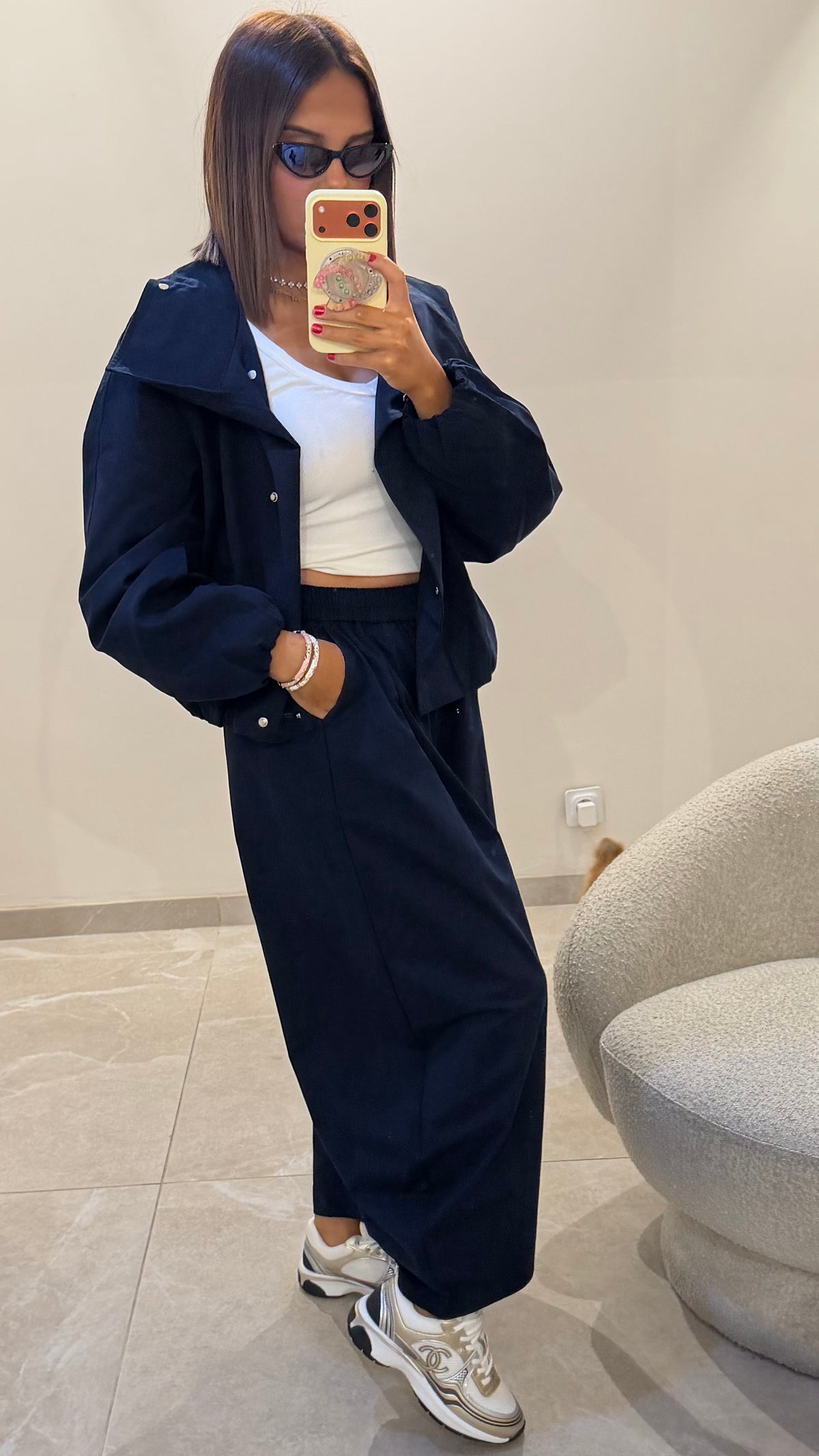 VESTE BLEU MARINE