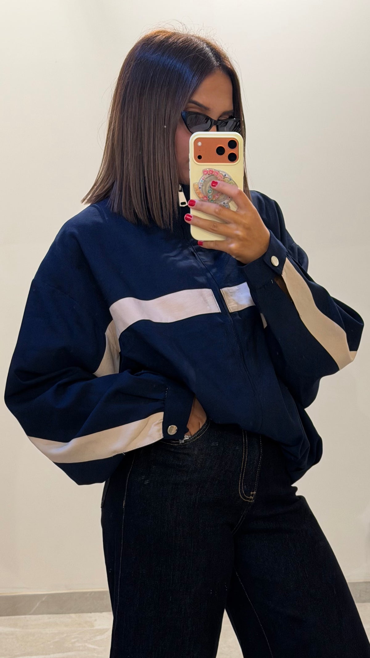 VESTE BLEU MARINE