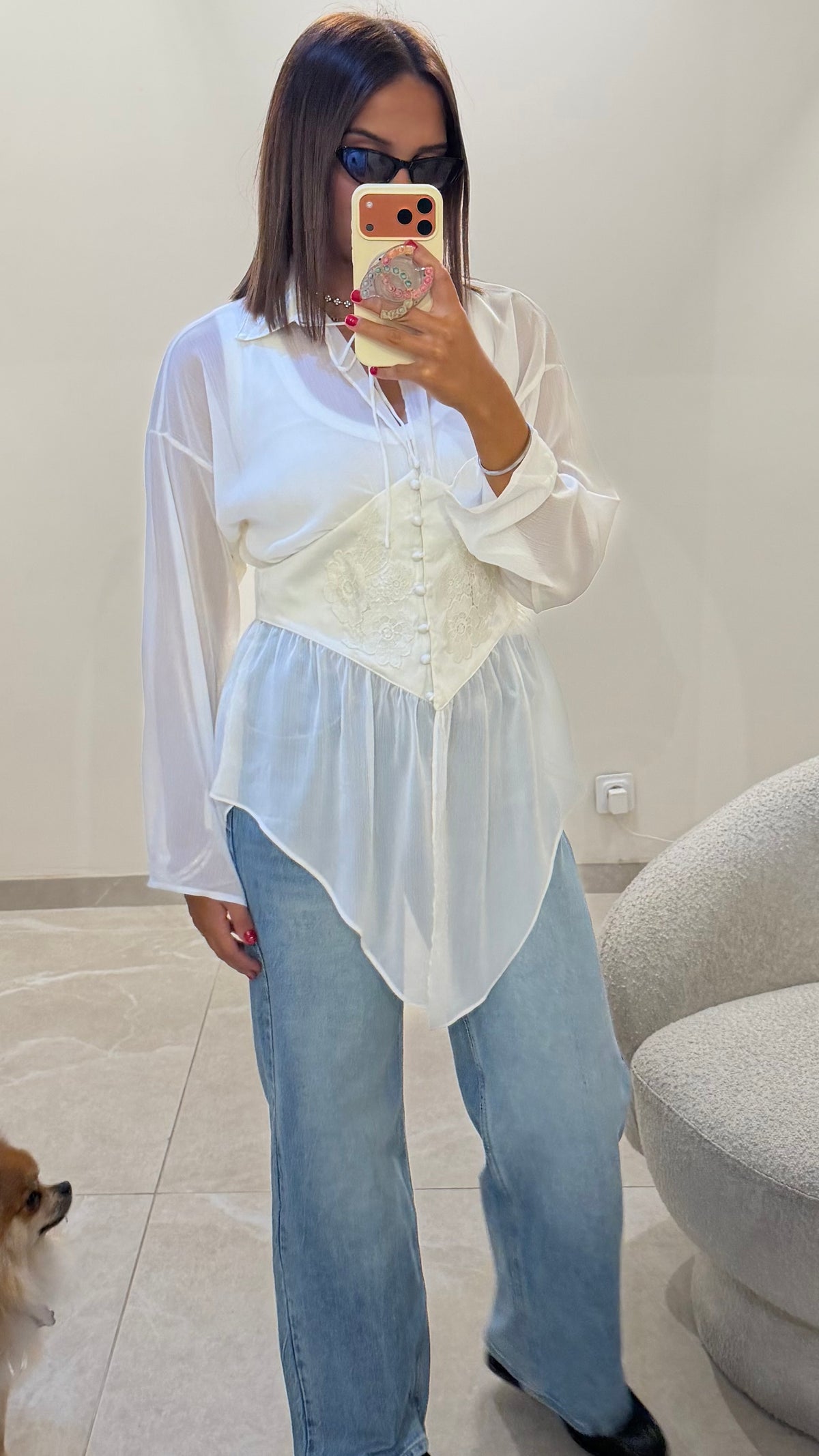 CHEMISE BLANCHE