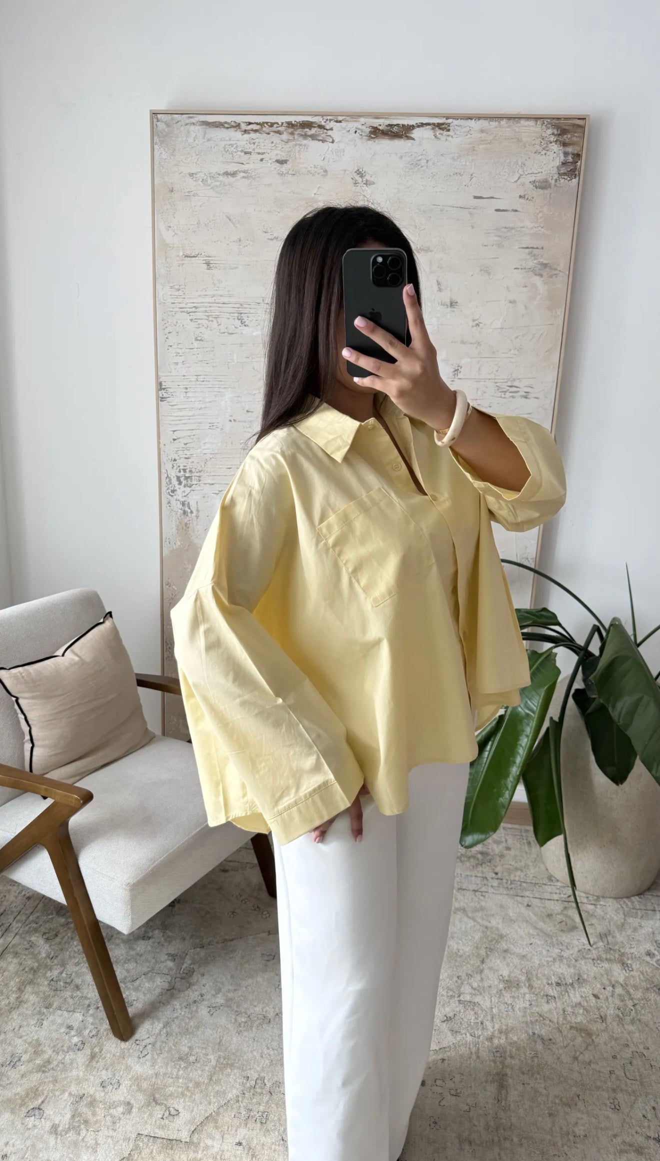 CHEMISE JAUNE